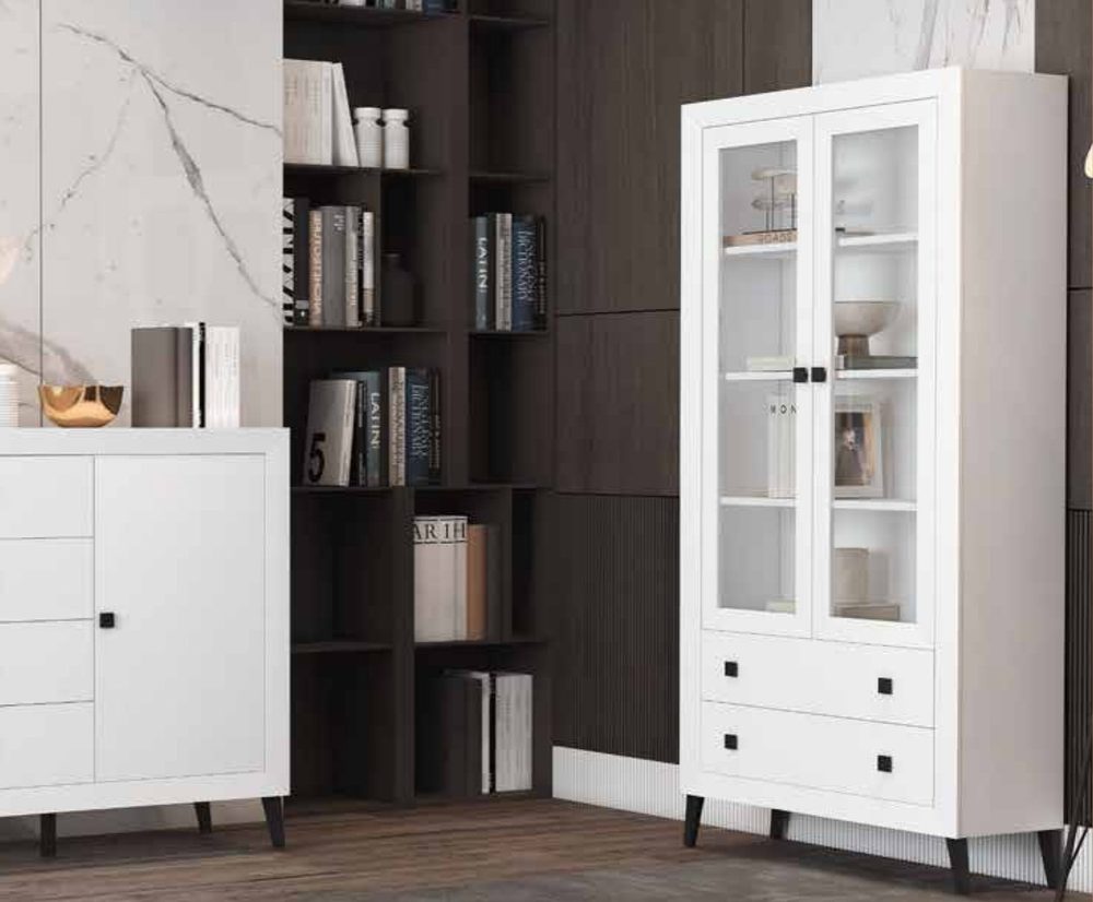 Salón Praga Blanco - Muebles Jorge Getafe